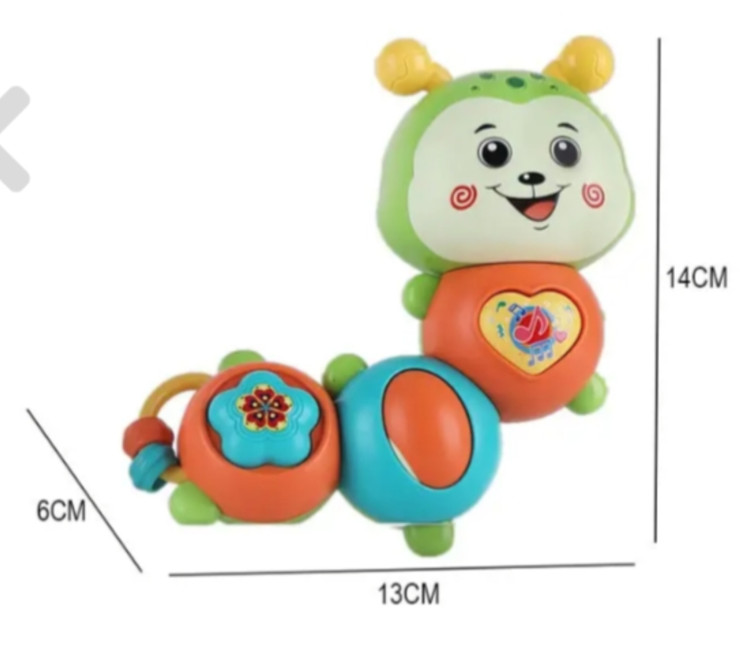 کِرم موزیکال جغجغه دار نوزادی